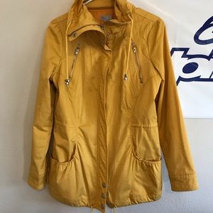 Women’s Yellow Raincoat